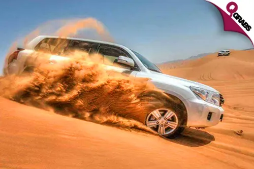 From QR80 Enjoy the Dunes with a Half Day Desert Safari Tour & Camel Ride! (Up to QR350 Value)